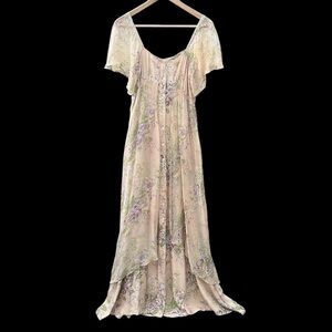 VTG Gail Garner for All that Glitters Maxi Dress